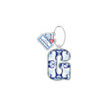 O‑Moon × Hangyodon Bubble Letter Keychain – G