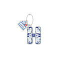 O‑Moon × Hangyodon Bubble Letter Keychain – H
