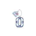O‑Moon × Hangyodon Bubble Letter Keychain – O