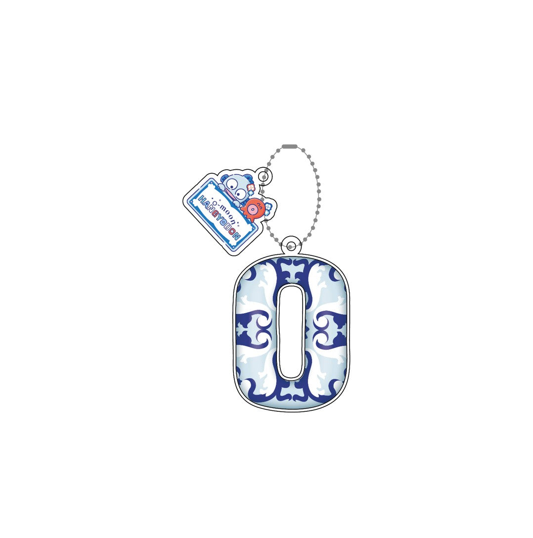 O‑Moon × Hangyodon Bubble Letter Keychain – O
