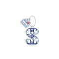 O‑Moon × Hangyodon Bubble Letter Keychain – S