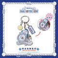 O‑Moon × Hangyodon Zinc Alloy Keychain – Compass Design