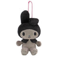 Sanrio Mascot Holder – My Melody MM (50th Anniversary Sitting Black)