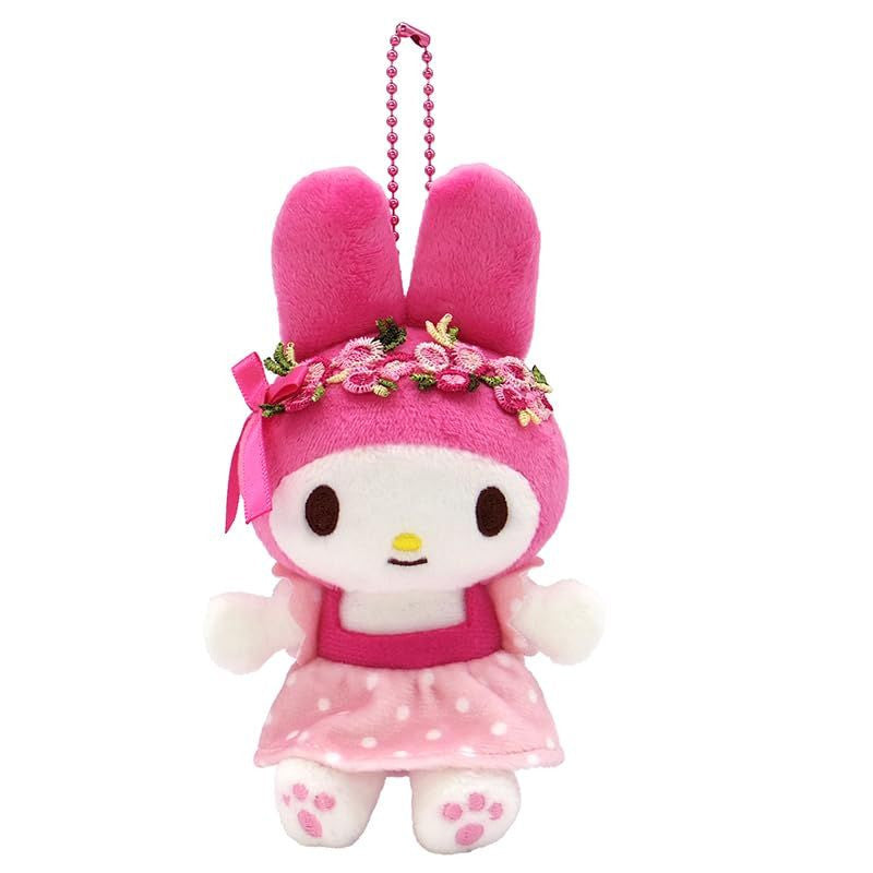 Sanrio Mascot Holder – My Melody MM (50th Anniversary Flower Crown Pink)