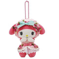 Sanrio Mascot Holder – My Melody MM (50th Anniversary Flower Dress Pink)