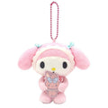 Sanrio Mascot Holder – My Melody MM (50th Anniversary Rabbit Friend)