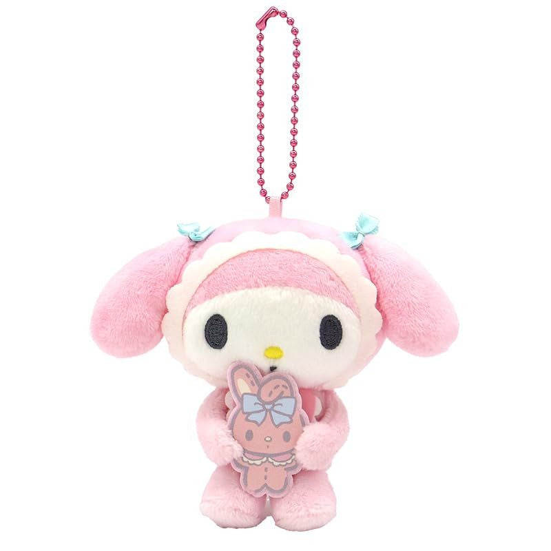 Sanrio Mascot Holder – My Melody MM (50th Anniversary Rabbit Friend)