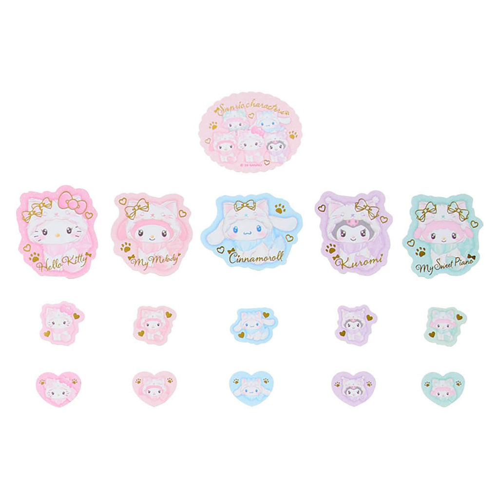 Sanrio Milky Kitten Sanrio Characters MX Sticker Set