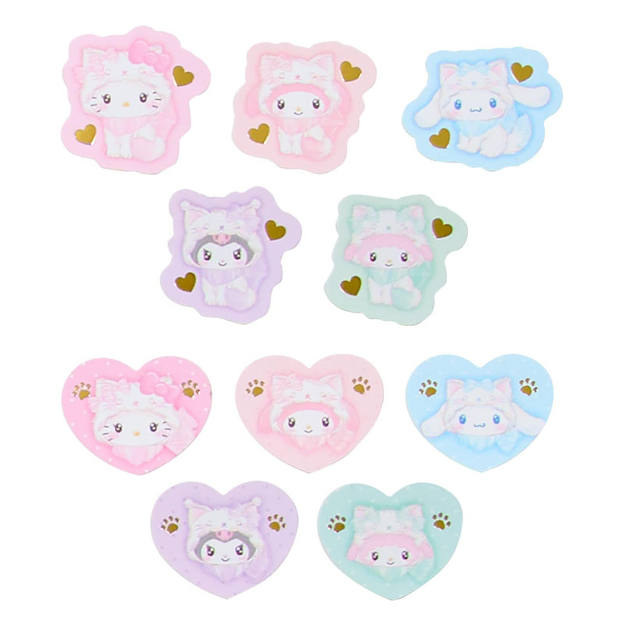 Sanrio Milky Kitten Sanrio Characters MX Sticker Set