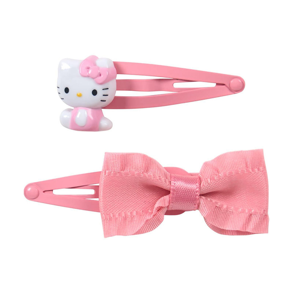 Sanrio Hello Kitty KT Pink Hair Clip Set