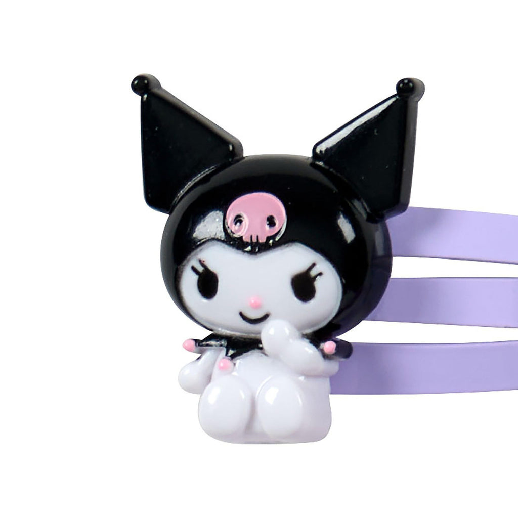 Sanrio Kuromi KU Hair Clips Set