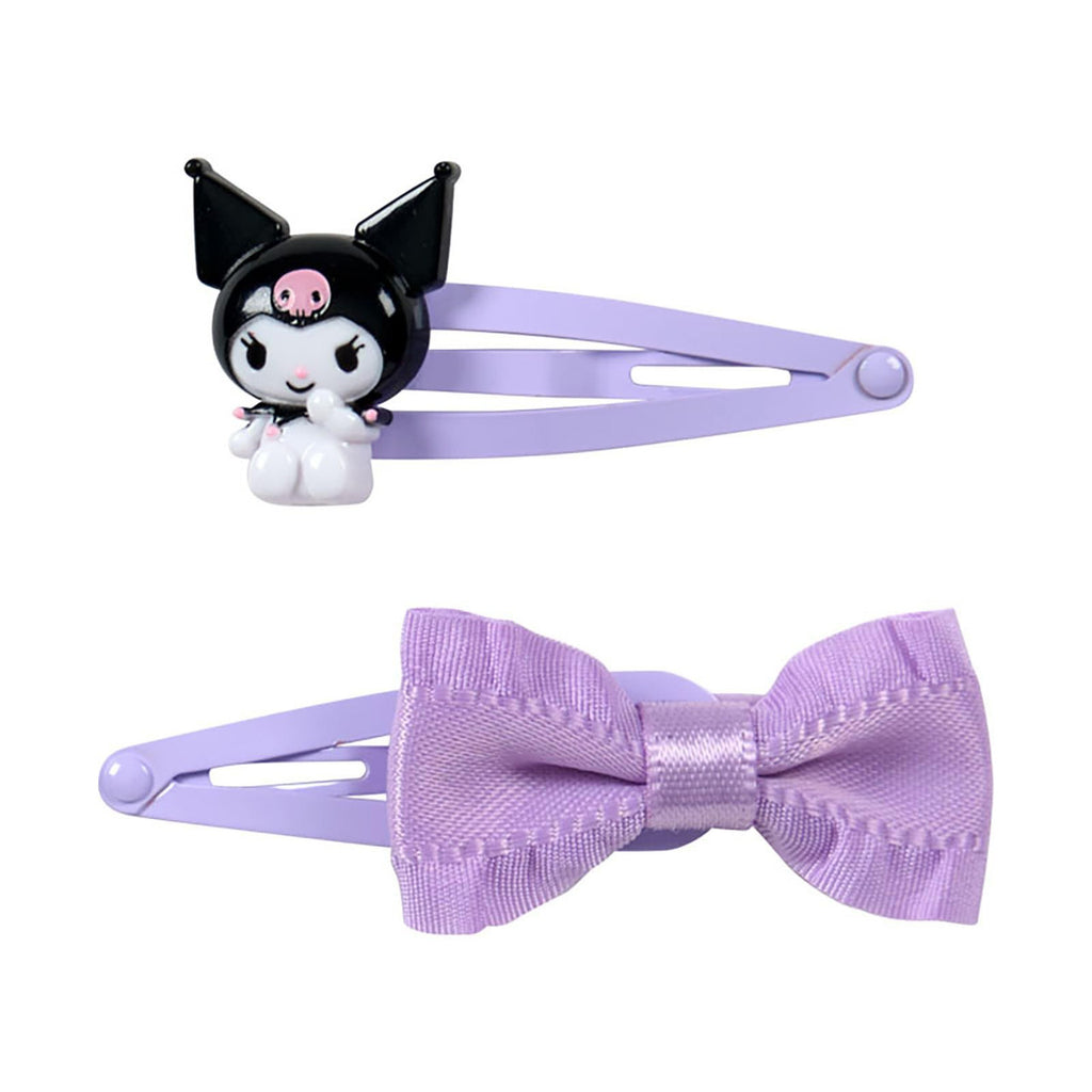 Sanrio Kuromi KU Hair Clips Set