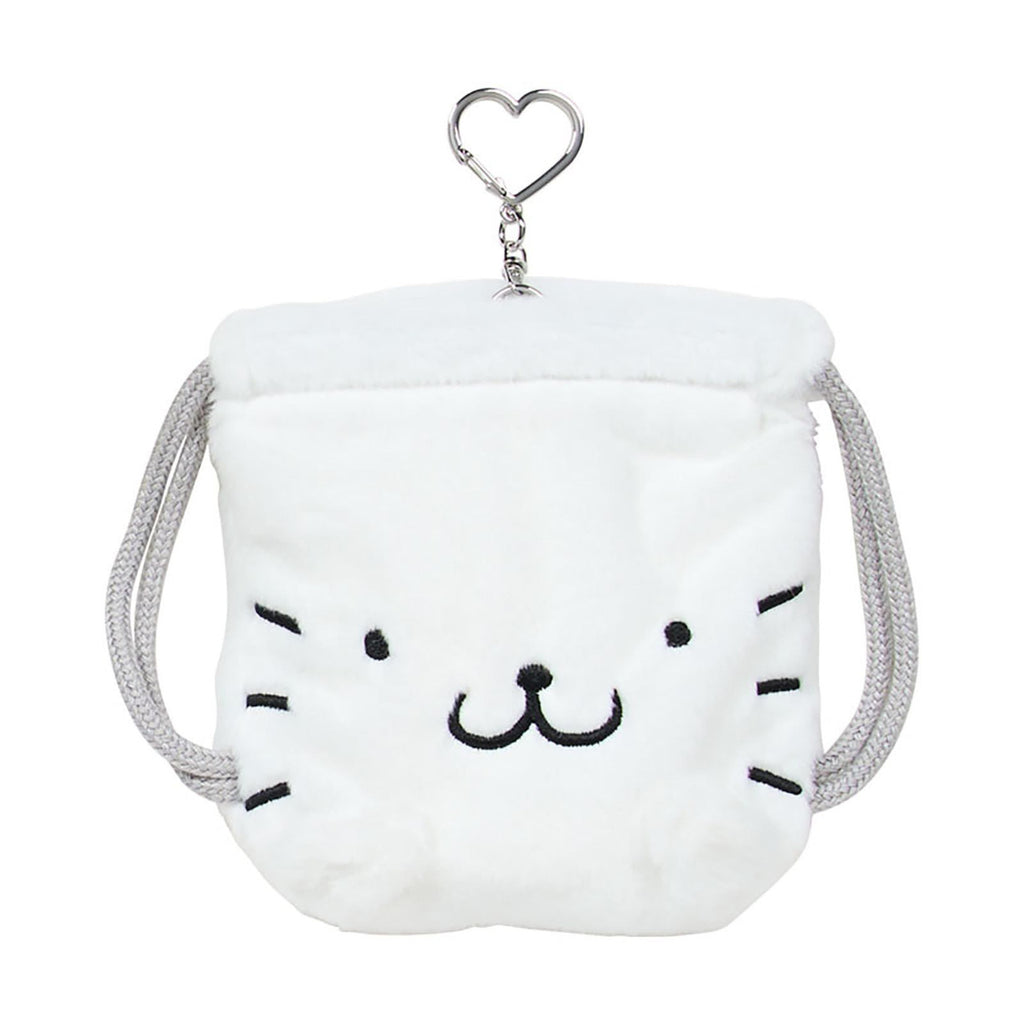 Sanrio Bad Badtz‑Maru XO Drawstring Pouch 2‑Piece Set – Together With Beloved Friends