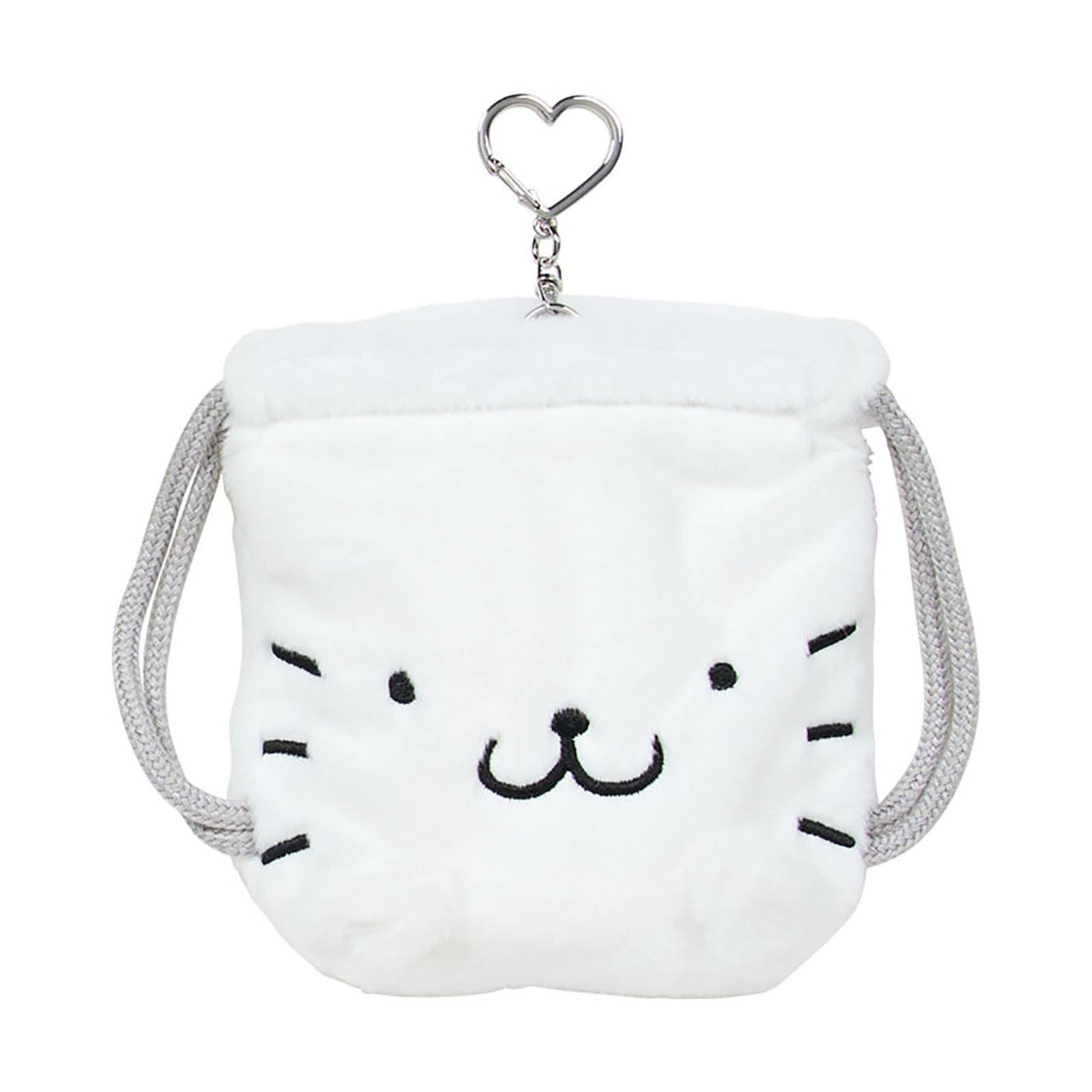 Sanrio Bad Badtz‑Maru XO Drawstring Pouch 2‑Piece Set – Together With Beloved Friends