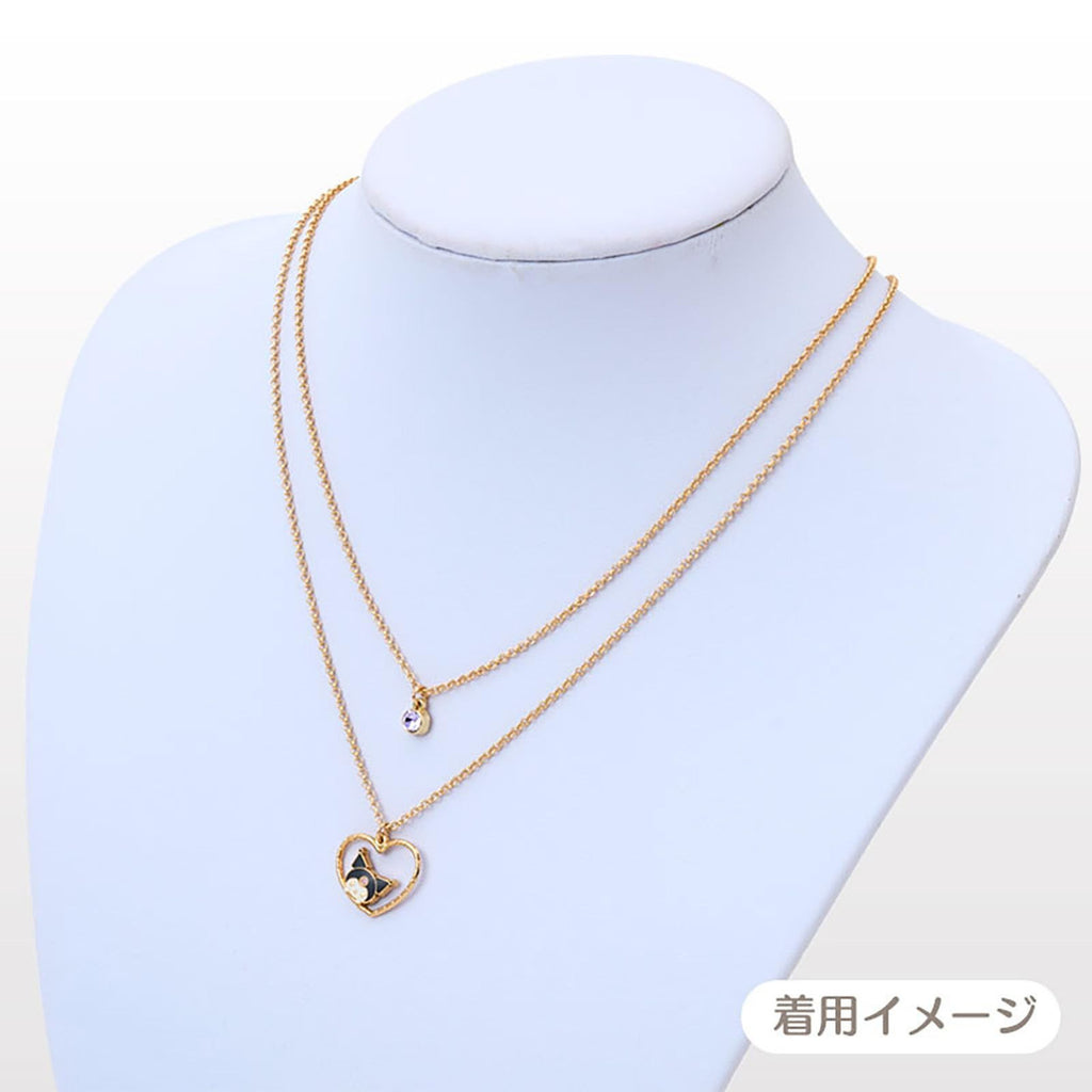 Sanrio Kuromi Necklace 2‑Piece Set