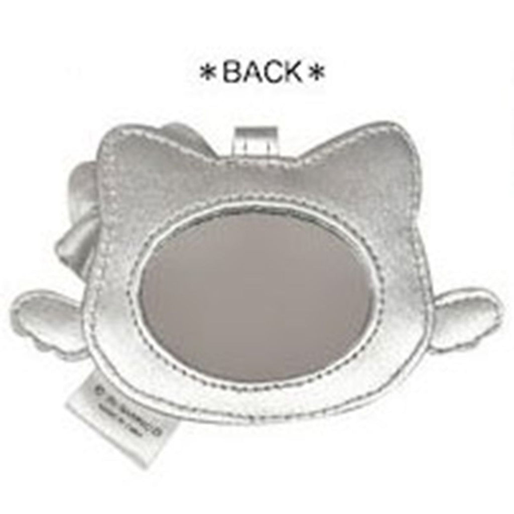 Sanrio Hello Kitty KT Mirror Bag Charm – Black Angel Silver