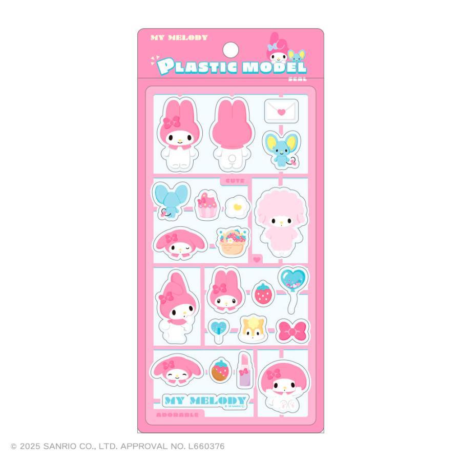 Sanrio Characters Plastic‑Model Style Sticker – My Melody