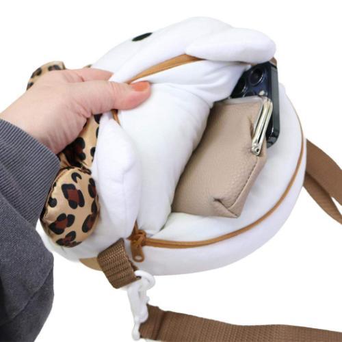 Hello Kitty KT Carry‑On Shoulder Bag – Gyarurīnu Leopard
