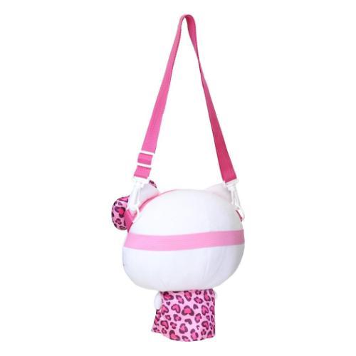 Hello Kitty KT Carry‑On Shoulder Bag – Heart Leopard (Gyarurīnu Series)