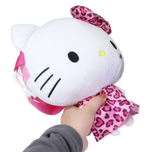 Hello Kitty KT Carry‑On Shoulder Bag – Heart Leopard (Gyarurīnu Series)