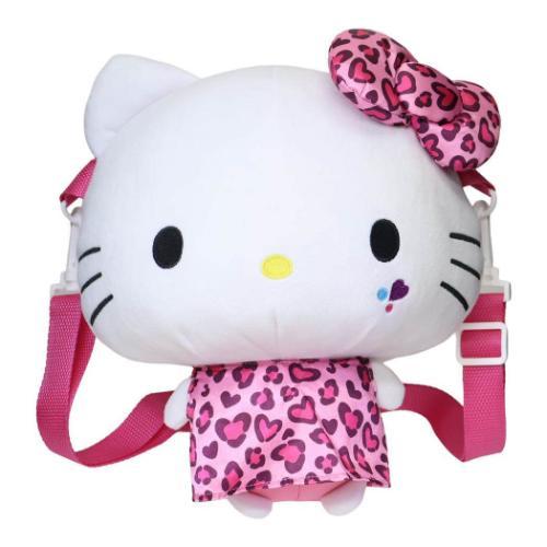 Hello Kitty KT Carry‑On Shoulder Bag – Heart Leopard (Gyarurīnu Series)