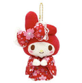 Sanrio My Melody MM Sakura Kimono Mascot Holder – Red