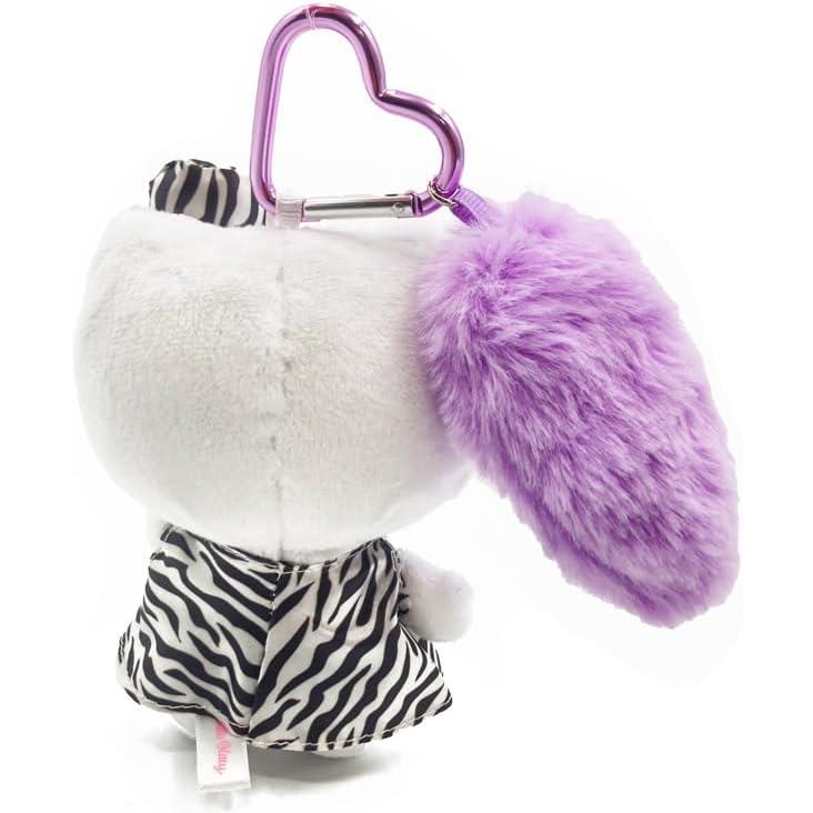 Sanrio Hello Kitty KT Tail Mascot Keychain – Zebra GOGO Gal