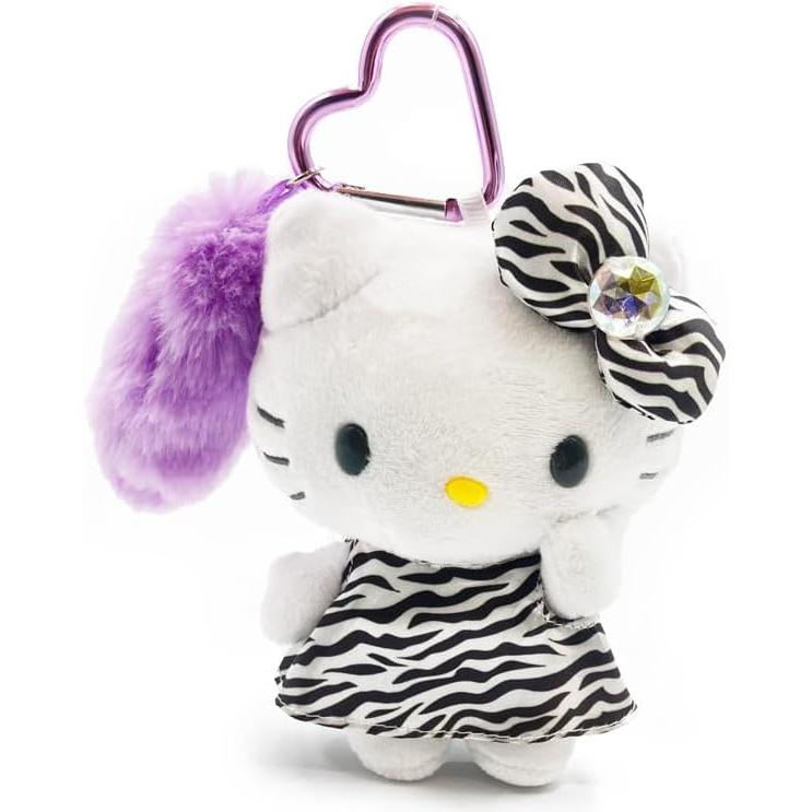 Sanrio Hello Kitty KT Tail Mascot Keychain – Zebra GOGO Gal