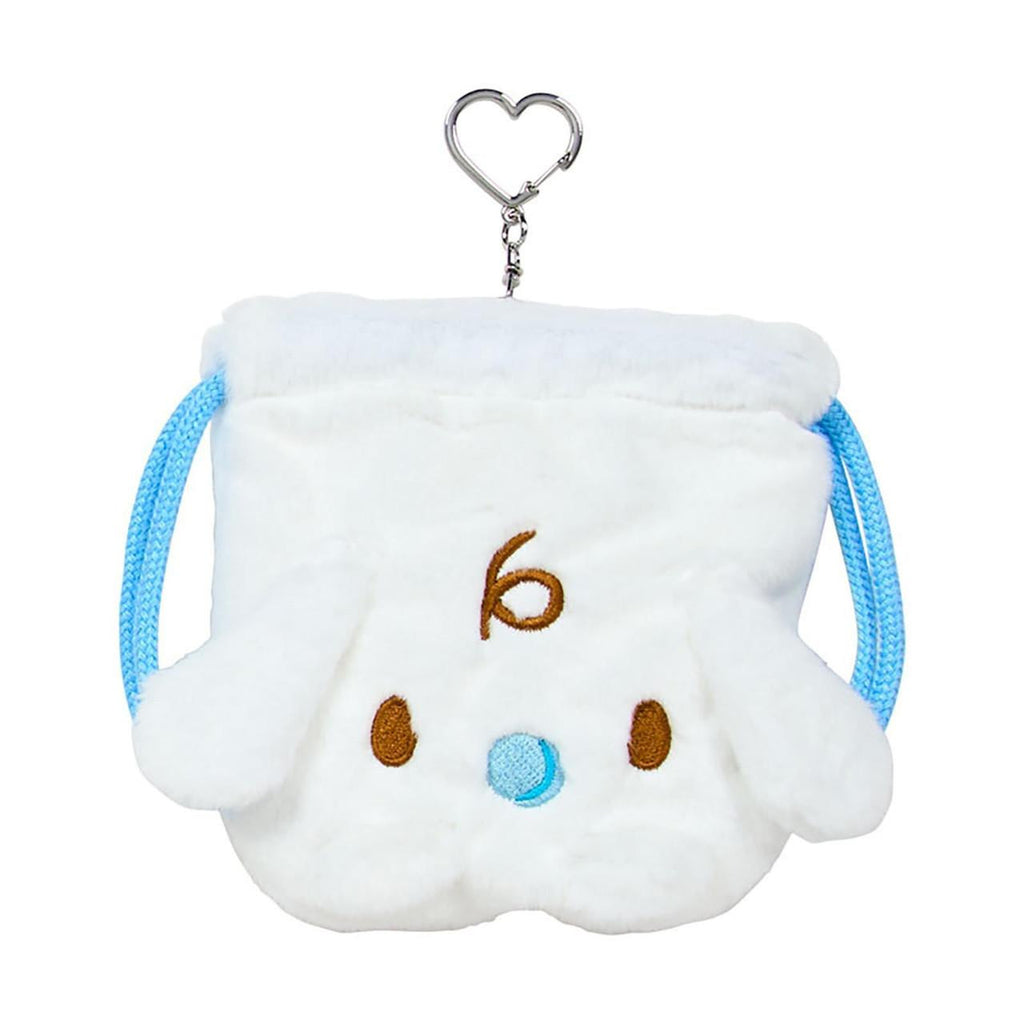 Sanrio Cinnamoroll CN Drawstring Pouch 2‑Piece Set – Together With Beloved Friends