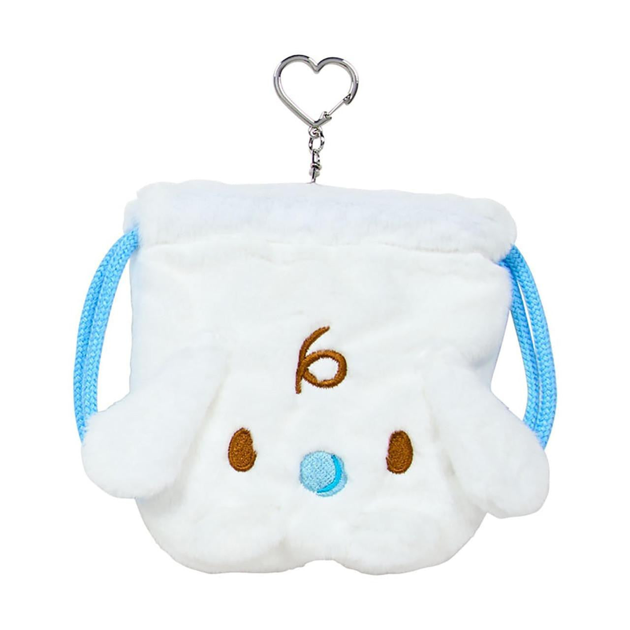 Sanrio Cinnamoroll CN Drawstring Pouch 2‑Piece Set – Together With Beloved Friends