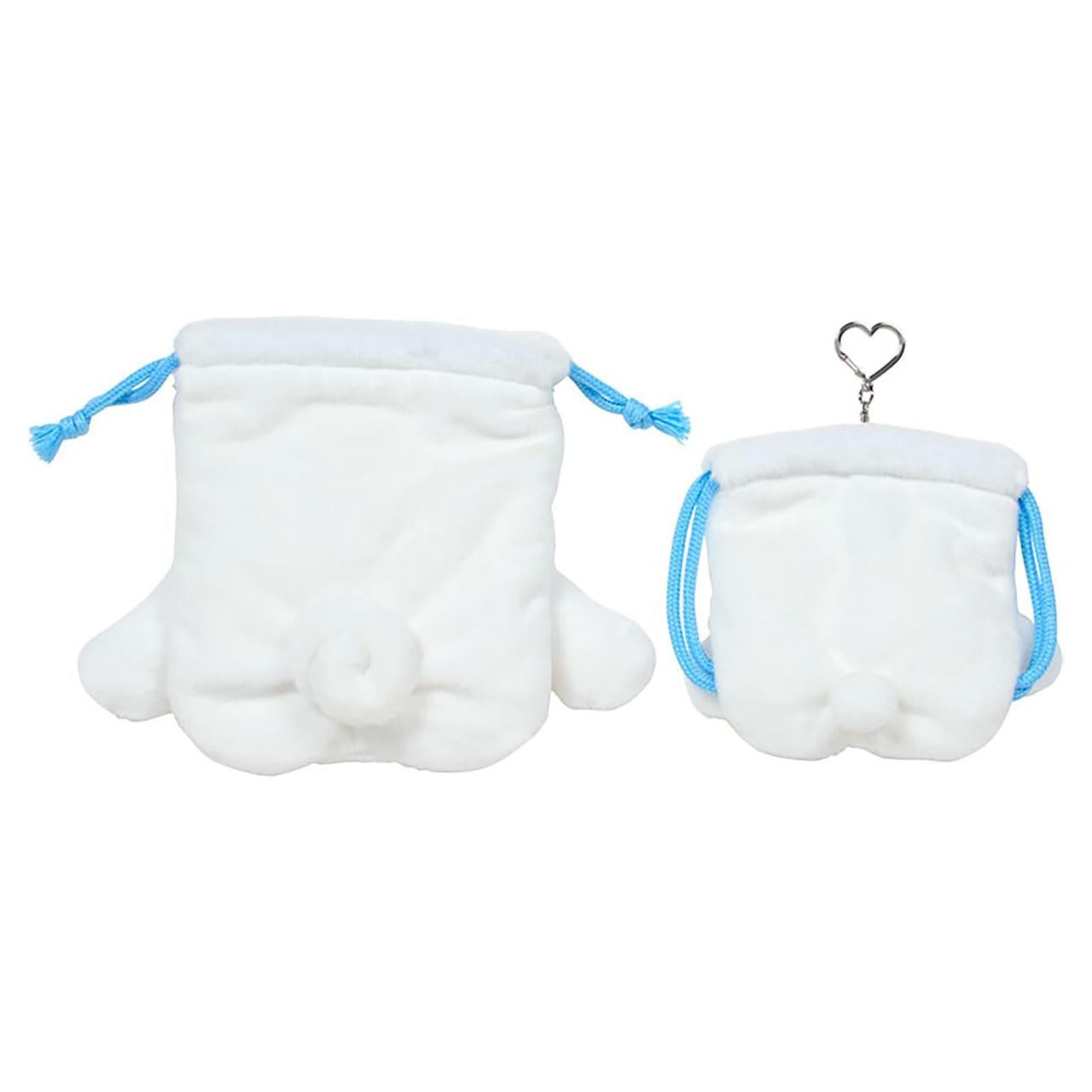 Sanrio Cinnamoroll CN Drawstring Pouch 2‑Piece Set – Together With Beloved Friends