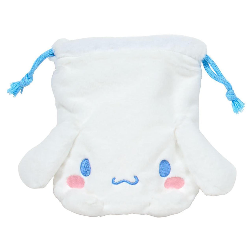 Sanrio Cinnamoroll CN Drawstring Pouch 2‑Piece Set – Together With Beloved Friends