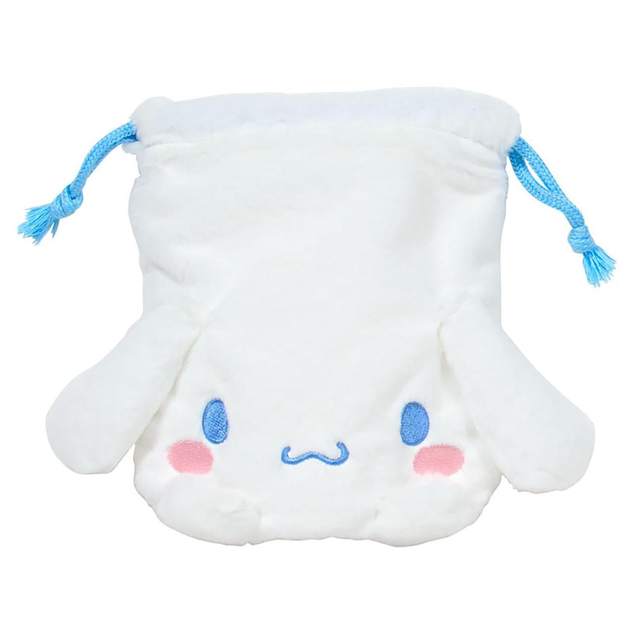 Sanrio Cinnamoroll CN Drawstring Pouch 2‑Piece Set – Together With Beloved Friends