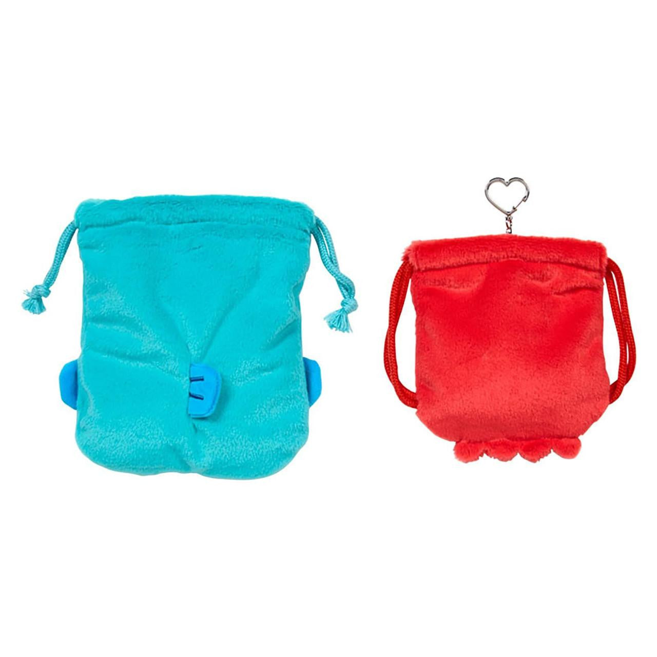Sanrio Hangyodon HG Drawstring Pouch 2‑Piece Set – Together With Beloved Friends