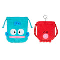 Sanrio Hangyodon HG Drawstring Pouch 2‑Piece Set – Together With Beloved Friends