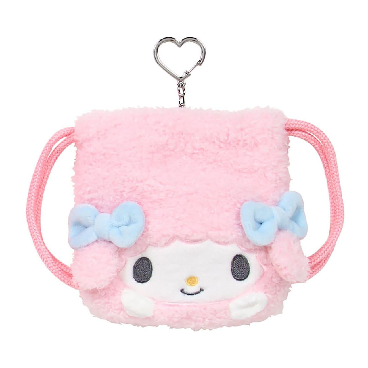Sanrio My Melody MM Drawstring Pouch 2‑Piece Set – Together With Beloved Friends