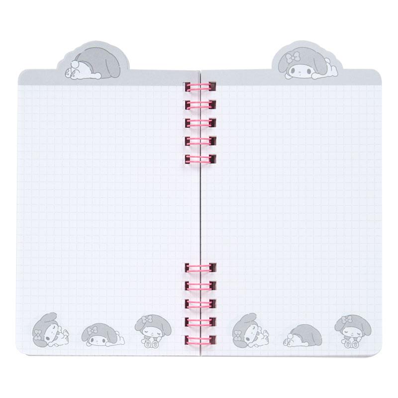 Sanrio My Melody MM Spiral Notebook with Elastic Band
