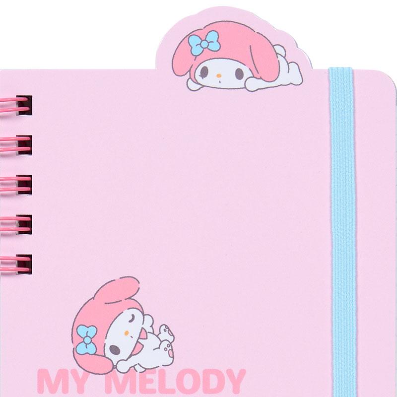 Sanrio My Melody MM Spiral Notebook with Elastic Band