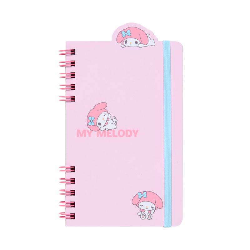 Sanrio My Melody MM Spiral Notebook with Elastic Band