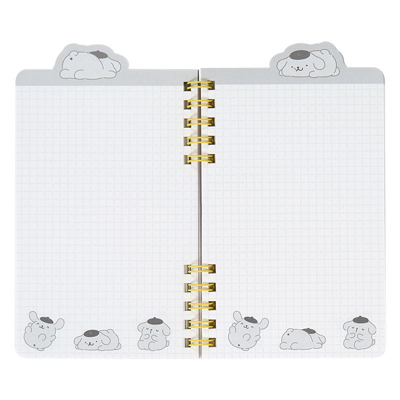 Sanrio Pompompurin PN Spiral Notebook with Elastic Band