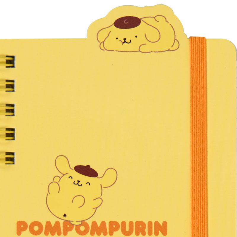 Sanrio Pompompurin PN Spiral Notebook with Elastic Band