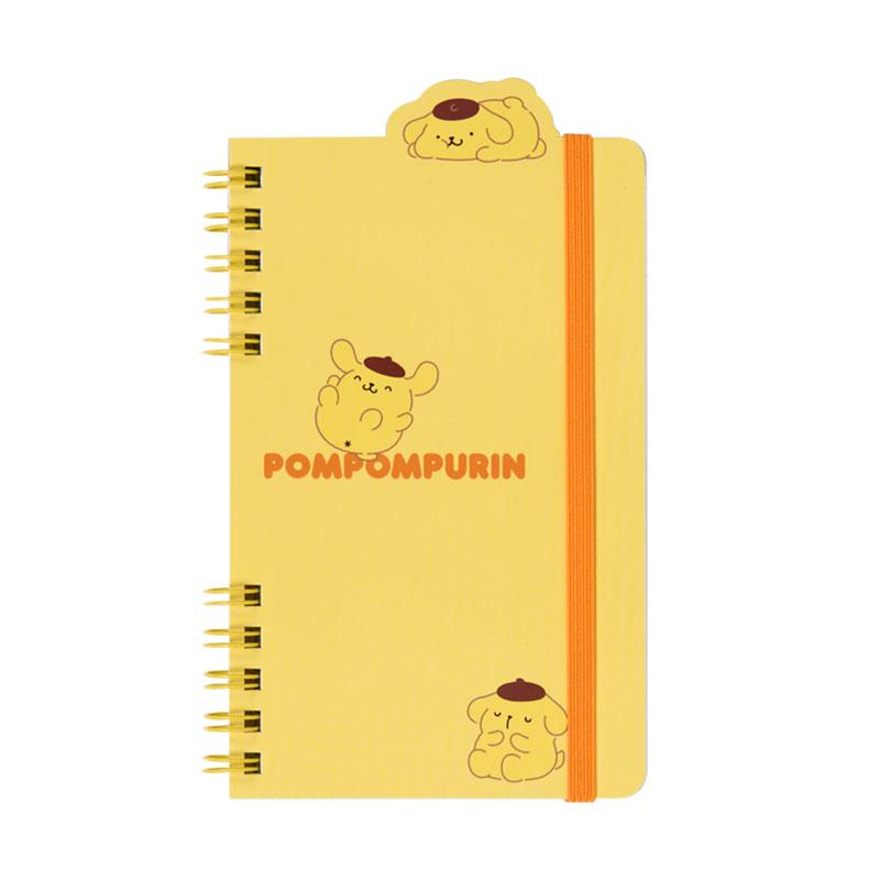 Sanrio Pompompurin PN Spiral Notebook with Elastic Band