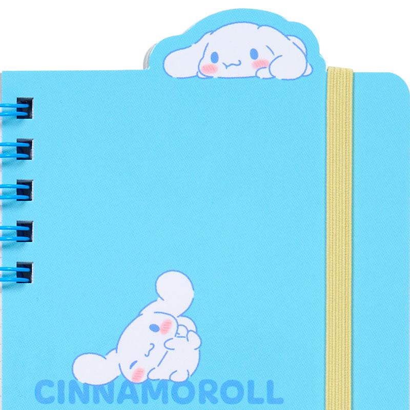 Sanrio Cinnamoroll CN Spiral Notebook with Elastic Band