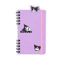 Sanrio Kuromi KU Ring Notebook with Elastic Band