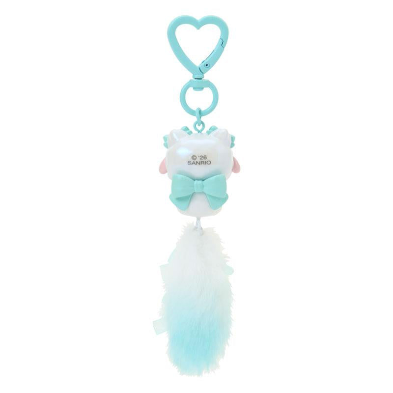 Sanrio My Sweet Piano MP Dangling Pom‑Pom Mascot Strap – Milky Kitten