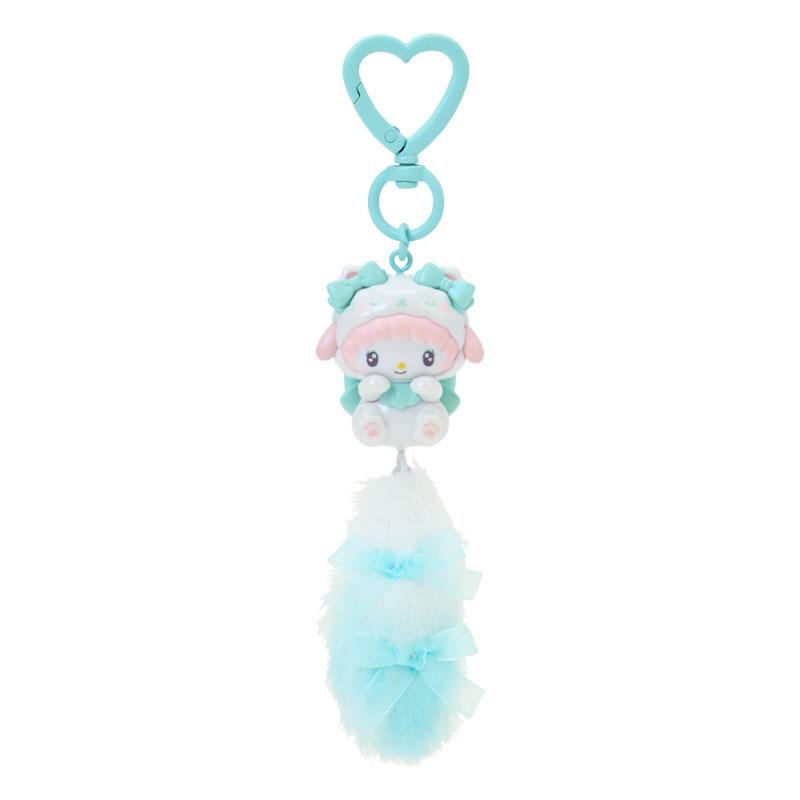 Sanrio My Sweet Piano MP Dangling Pom‑Pom Mascot Strap – Milky Kitten