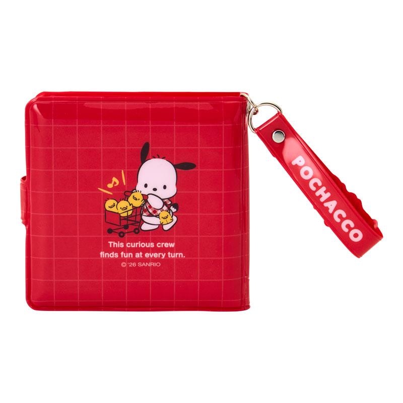 Sanrio Pochacco PC Loves Pi‑chanz Vinyl Wallet with Strap