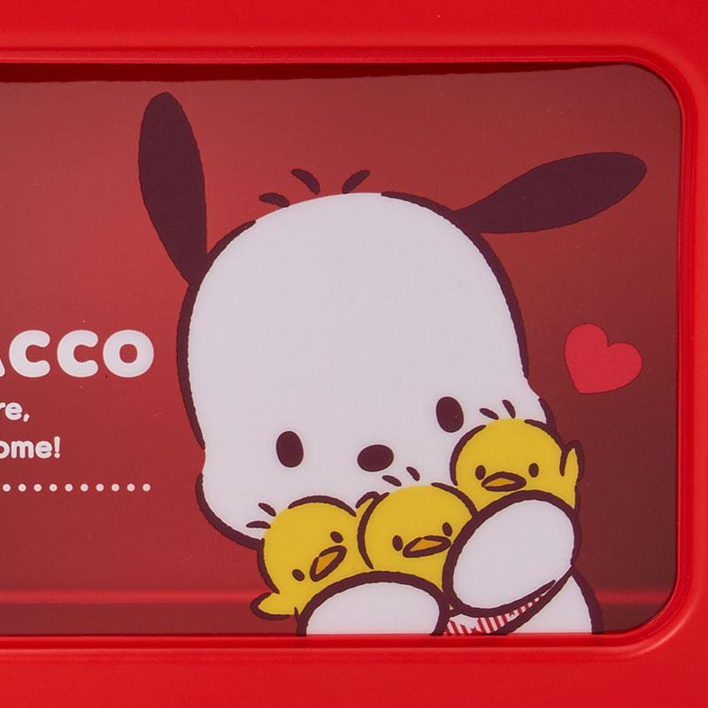 Japan Sanrio Original Trunk Case – Pochacco PC Loves Pee‑chans (Happy Birthday)