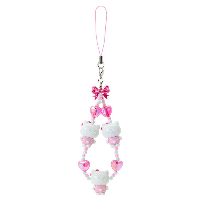 Sanrio Hello Kitty KT Tokimeki Pop Beads 3D Mascot Hand Strap