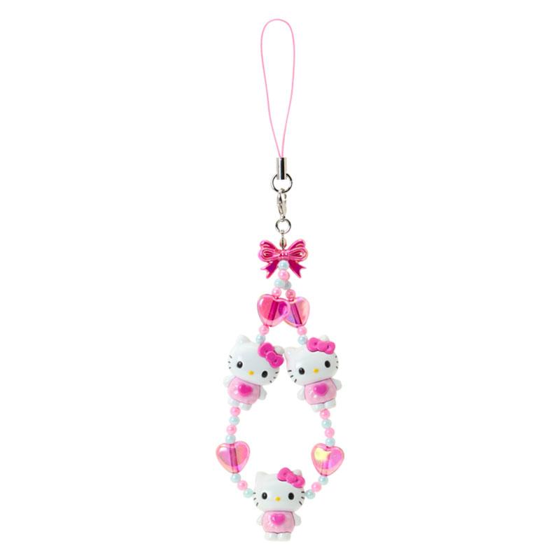 Sanrio Hello Kitty KT Tokimeki Pop Beads 3D Mascot Hand Strap